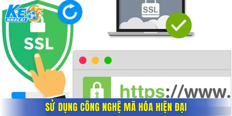 Sử dụng công nghệ mã hóa hiện đại